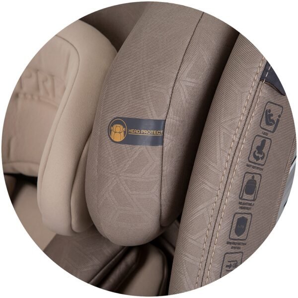 Scaun Auto Chipolino Supreme I-Size 40-150 Cm Cu Sistem Isofix Macadamia - Imagine 13