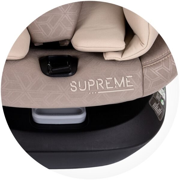 Scaun Auto Chipolino Supreme I-Size 40-150 Cm Cu Sistem Isofix Macadamia - Imagine 15