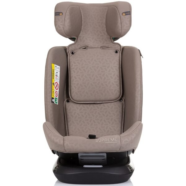 Scaun Auto Chipolino Supreme I-Size 40-150 Cm Cu Sistem Isofix Macadamia - Imagine 3