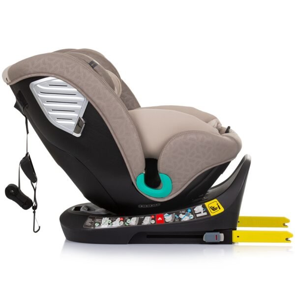 Scaun Auto Chipolino Supreme I-Size 40-150 Cm Cu Sistem Isofix Macadamia - Imagine 8