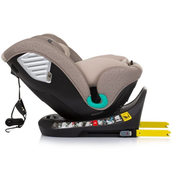 Scaun Auto Chipolino Supreme I-Size 40-150 Cm Cu Sistem Isofix Macadamia - Imagine 9