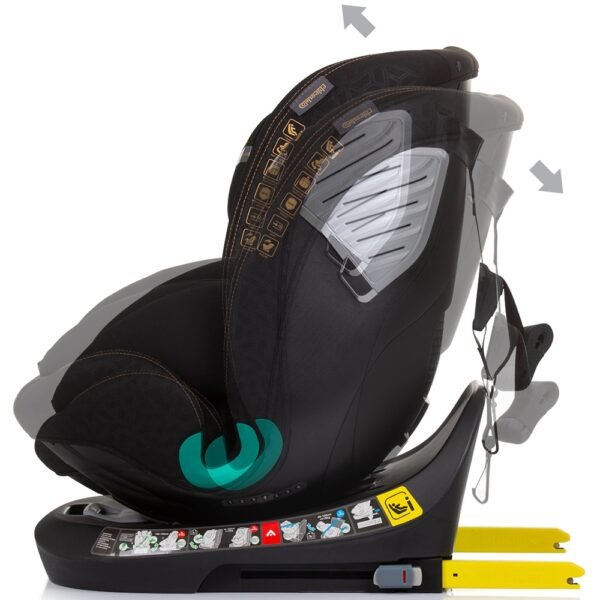 Scaun Auto Chipolino Supreme I-Size 40-150 Cm Cu Sistem Isofix Obsidian - Imagine 5