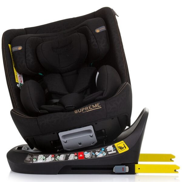 Scaun Auto Chipolino Supreme I-Size 40-150 Cm Cu Sistem Isofix Obsidian - Imagine 6