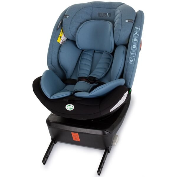 Scaun Auto Chipolino Tourino I-Size 40-150 Cm Blue Cu Sistem Isofix - Imagine 10