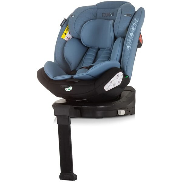 Scaun Auto Chipolino Tourino I-Size 40-150 Cm Blue Cu Sistem Isofix - Imagine 2