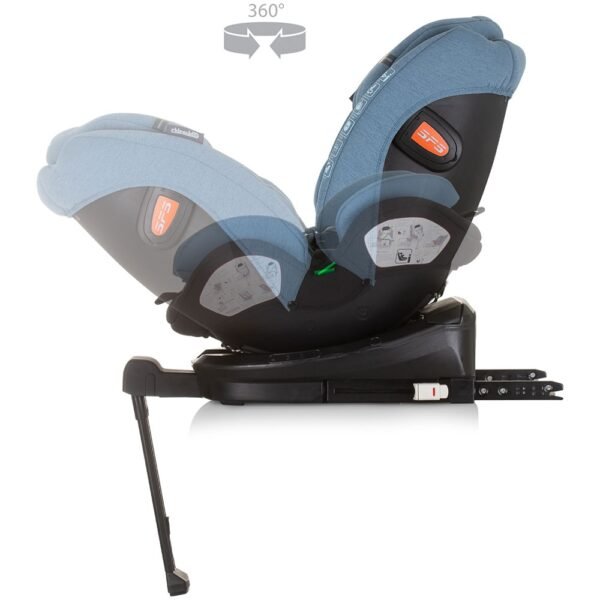 Scaun Auto Chipolino Tourino I-Size 40-150 Cm Blue Cu Sistem Isofix - Imagine 7