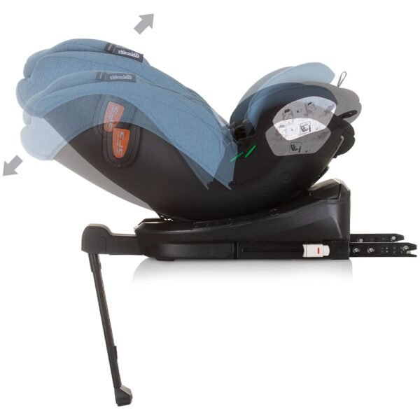Scaun Auto Chipolino Tourino I-Size 40-150 Cm Blue Cu Sistem Isofix - Imagine 8