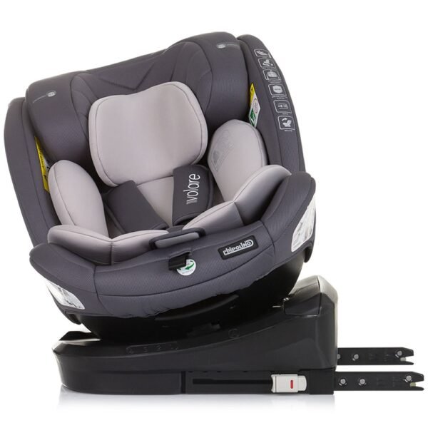 Scaun Auto Chipolino Volare I-Size 40-150 Cm Granite Cu Sistem Isofix - Imagine 6