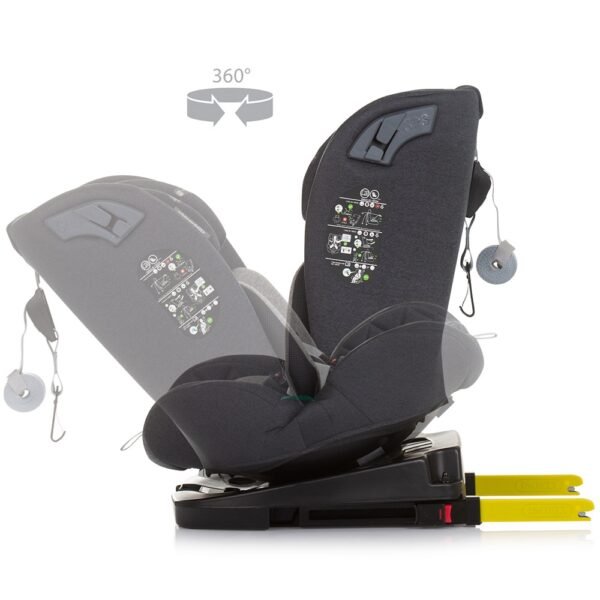 Scaun Auto Chipolino X Factor I-Size 40-150 Cm Granite Cu Sistem Isofix - Imagine 6