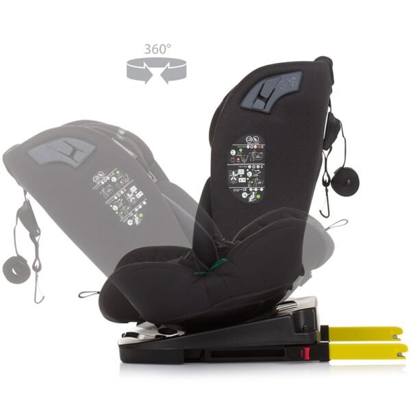 Scaun Auto Chipolino X Factor I-Size 40-150 Cm Obsidian Cu Sistem Isofix - Imagine 6