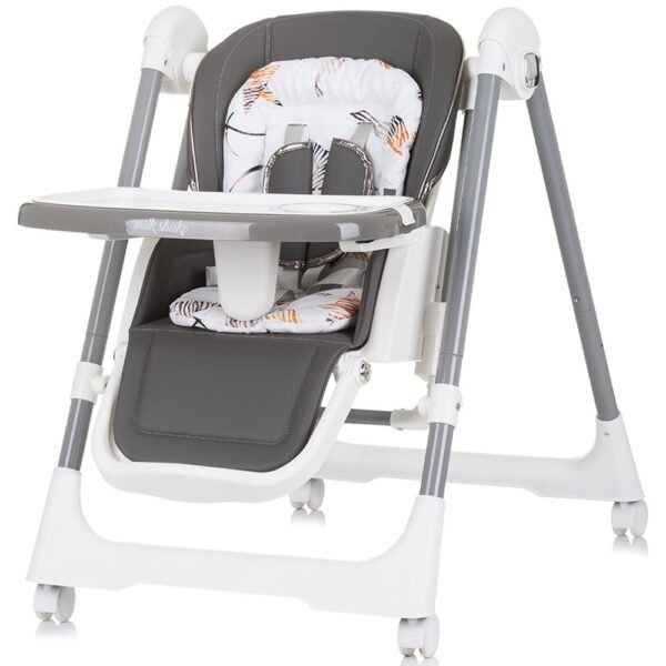 Scaun De Masa Chipolino Milk Shake 2 In 1 Ash Grey - Imagine 2