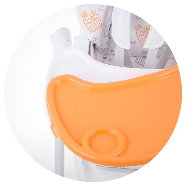 Scaun De Masa Chipolino Sweety Tangerine - Imagine 7