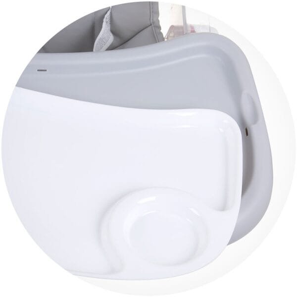 Scaun De Masa Cu Sezut Rotativ Chipolino Vision Glacier - Imagine 8
