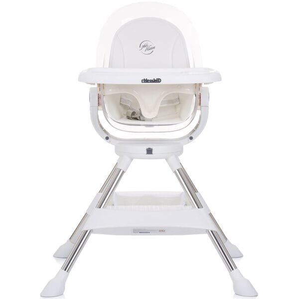 Scaun De Masa Cu Sezut Rotativ Chipolino Vision Ivory - Imagine 2