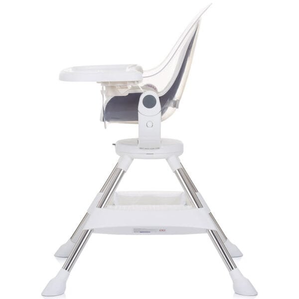 Scaun De Masa Cu Sezut Rotativ Chipolino Vision Ivory - Imagine 3