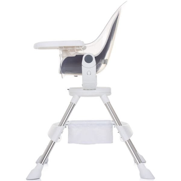 Scaun De Masa Cu Sezut Rotativ Chipolino Vision Ivory - Imagine 6