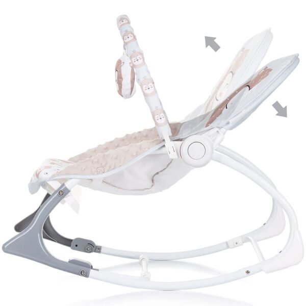 Scaunel Balansoar Chipolino Melody Beige - Imagine 3