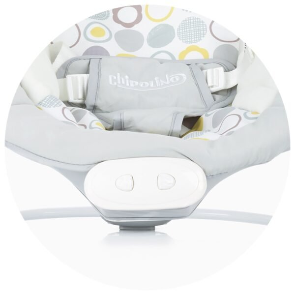 Scaunel Balansoar Chipolino Siesta Gray - Imagine 3