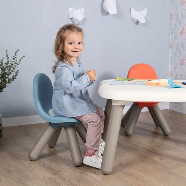 Scaunel Cu Spatar Pentru Copii Smoby Storm Blue - Imagine 2