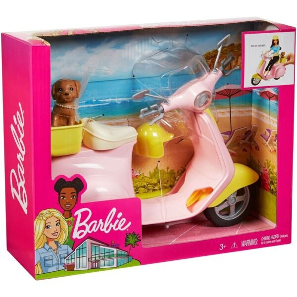 Scuter Barbie By Mattel Cu Accesorii - Imagine 6