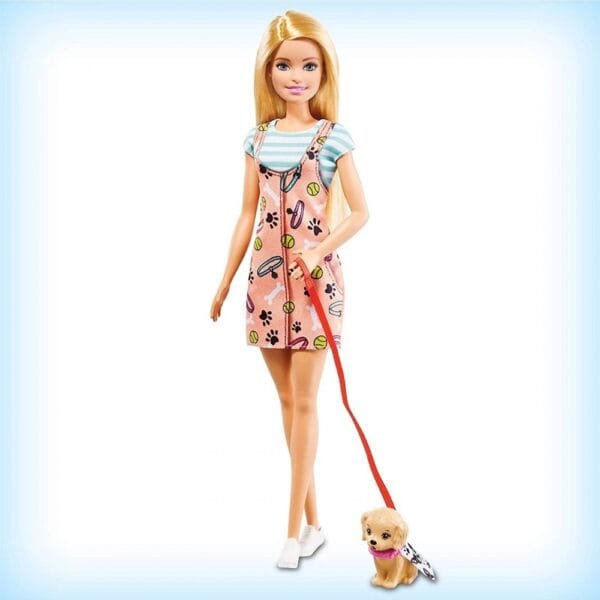 Set Barbie By Mattel Magazin Accesorii Animalute Cu Papusa Si Accesorii - Imagine 4