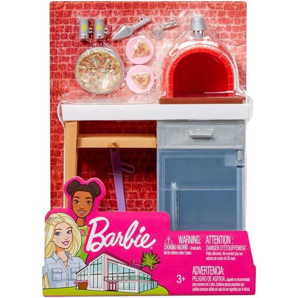 Set Barbie By Mattel Pizzerie Cu Accesorii - Imagine 6