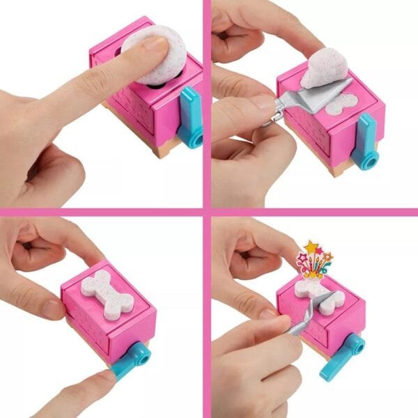 Set Barbie By Mattel Puppy Party Cu Papusa Si Accesorii - Imagine 4