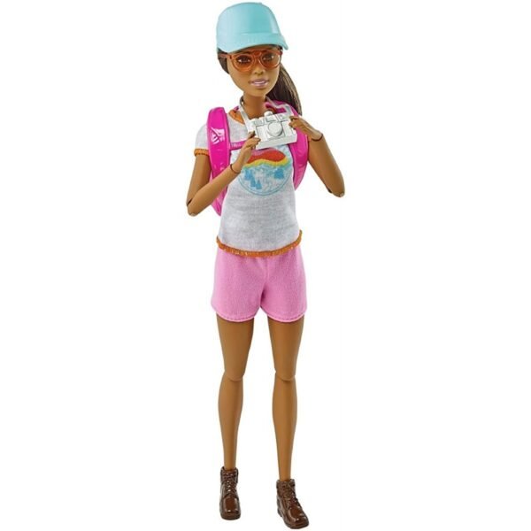 Set Barbie By Mattel Wellness And Fitness Papusa Cu Figurina Si Accesorii Grn66 - Imagine 2