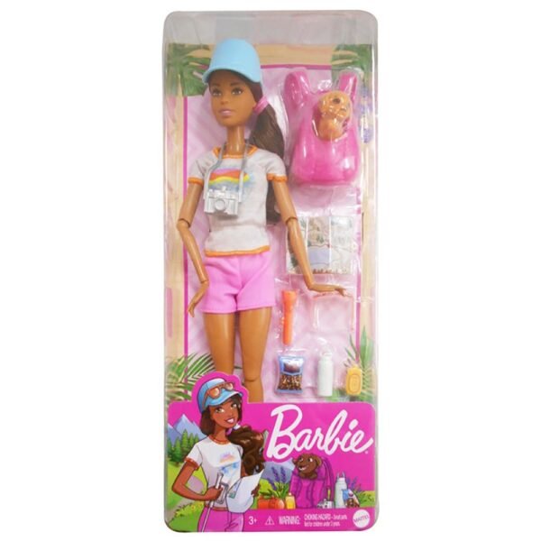 Set Barbie By Mattel Wellness And Fitness Papusa Cu Figurina Si Accesorii Grn66 - Imagine 5