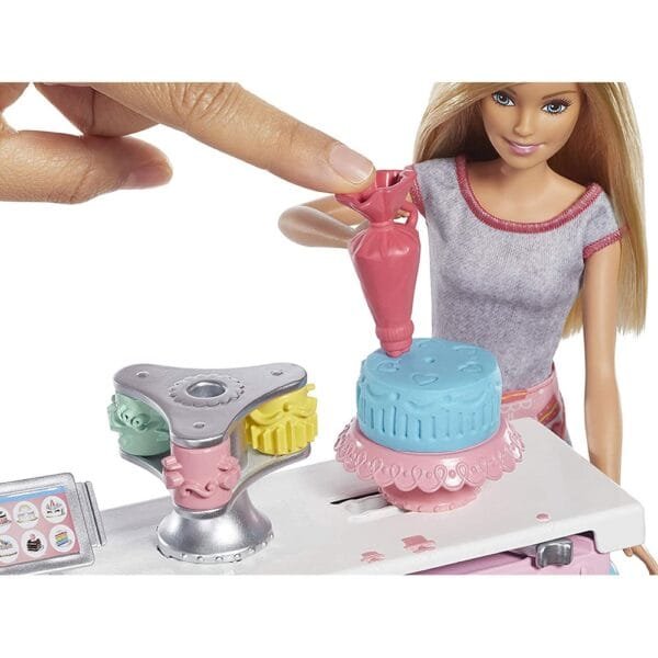 Set Barbie By Mattel I Can Be Papusa Cu Cofetarie Gfp59 - Imagine 3