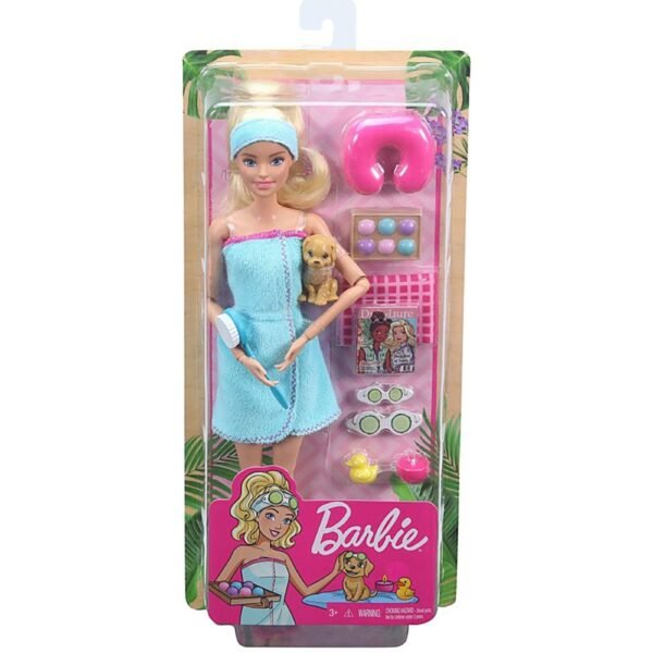 Set Barbie By Mattel Wellness And Fitness Papusa Cu Figurina Si Accesorii Gjg55 - Imagine 6