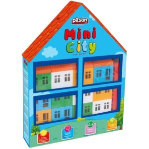 Set Constructie Pilsan Mini City 40 Piese 1 2 I Best Buy Babys