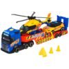 Set Dickie Toys Rescue Transporter Cu Camion Masina Elicopter Si Accesorii 1 I Best Buy Babys