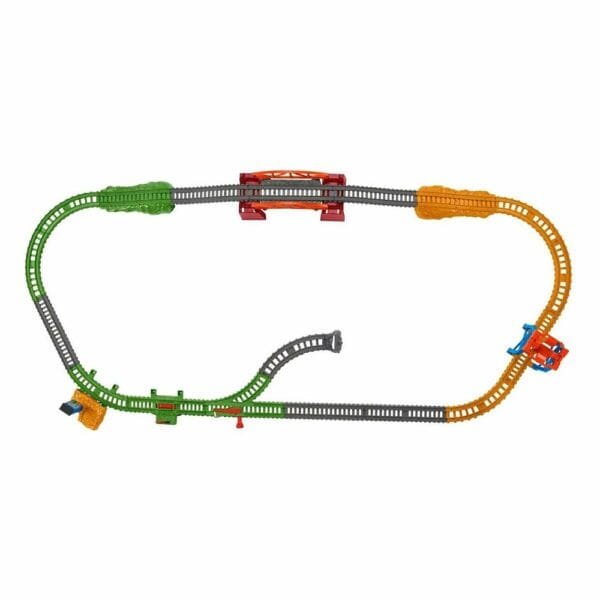 Set Fisher Price By Mattel Thomas And Friends 3 In 1 Cu Sina, Vagoane Si Locomotiva Motorizata - Imagine 4