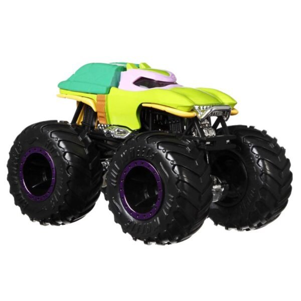 Set Hot Wheels By Mattel Monster Trucks Michelangelo Vs Donatello - Imagine 5