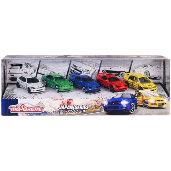 Set Majorette Japan Series Cu 5 Masinute - Imagine 8
