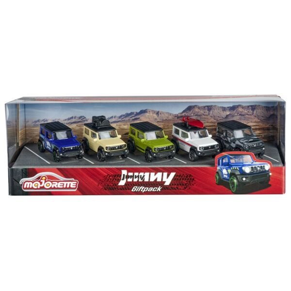 Set Majorette Suzuki Jimny Cu 5 Masinute Din Metal - Imagine 7