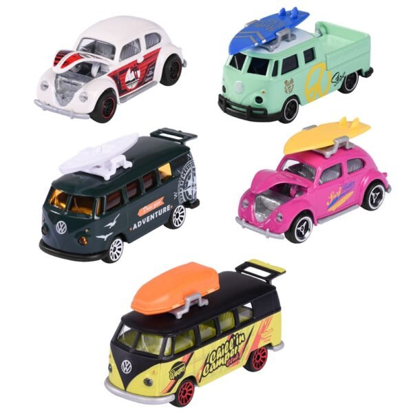 Set Majorette Volkswagen The Originals Cu 5 Masinute Din Metal