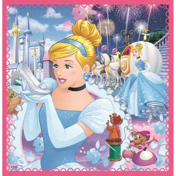 Set Puzzle 3 In 1 Trefl Disney Princess, Lumea Fermecata A Printeselor, 1X20 Piese, 1X36 Piese, 1X50 Piese - Imagine 3