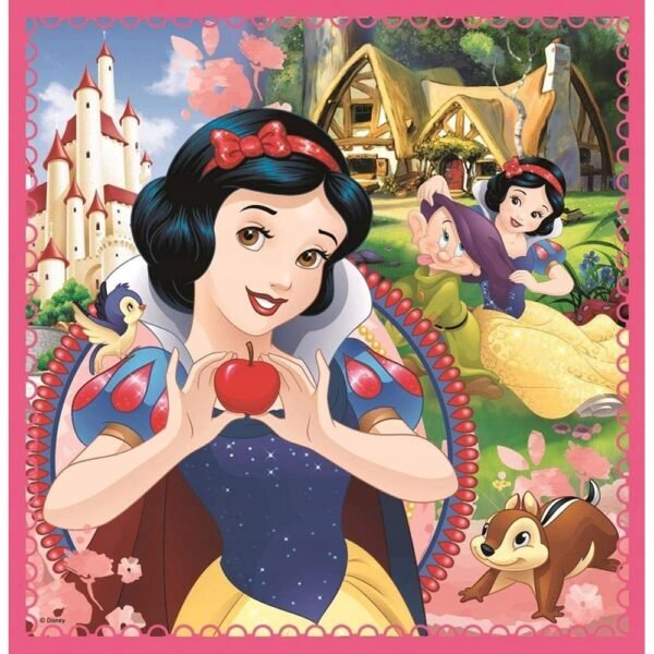 Set Puzzle 3 In 1 Trefl Disney Princess, Lumea Fermecata A Printeselor, 1X20 Piese, 1X36 Piese, 1X50 Piese - Imagine 5