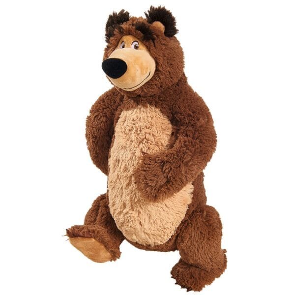 Set Simba Masha And The Bear Papusa Masha 23 Cm Si Ursulet De Plus 43 Cm - Imagine 2