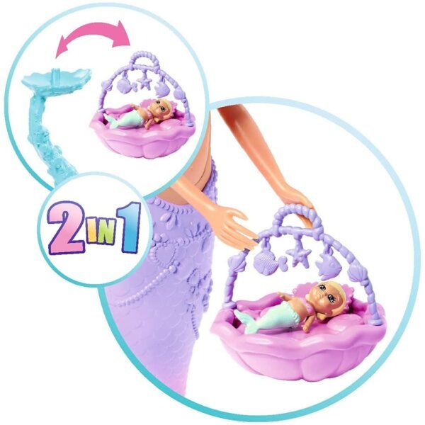 Set Simba Steffi Love Mermaid Family Papusa Steffy 29 Cm, Papusa Kevin 29 Cm Si Accesorii - Imagine 5