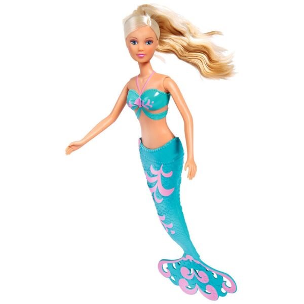 Set Simba Steffi Love Mermaid Friends Papusa 29 Cm, Papusa 12 Cm, Delfin Si Accesorii - Imagine 2