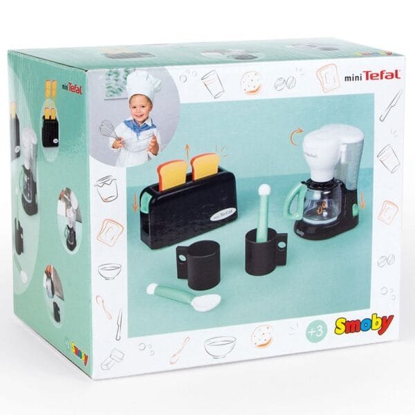 Set Smoby Tefal Breakfast Negru - Imagine 7