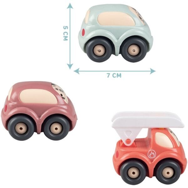 Set Vehicule Smoby Cu 3 Masinute - Imagine 2