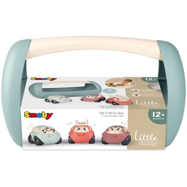 Set Vehicule Smoby Cu 3 Masinute - Imagine 6