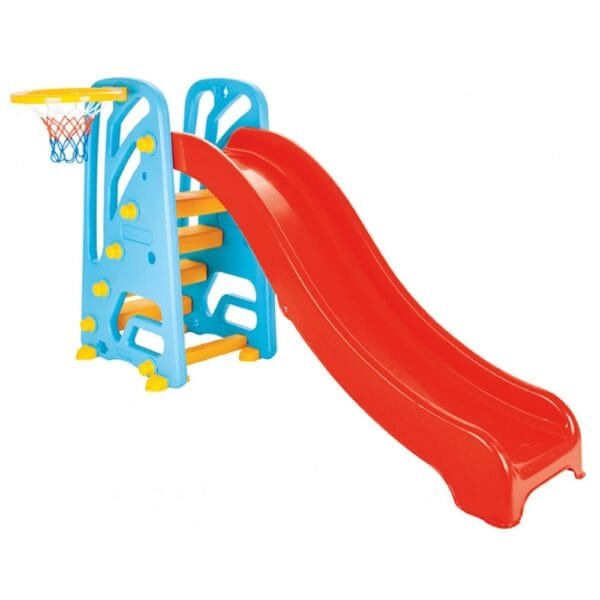 Tobogan Pilsan Wavy Slide Cu Cos Baschet