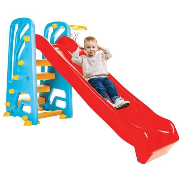 Tobogan Pilsan Wavy Slide Cu Cos Baschet - Imagine 2