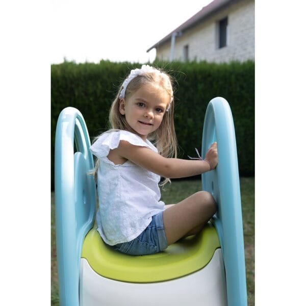 Tobogan Smoby Xl Verde Cu Albastru - Imagine 10