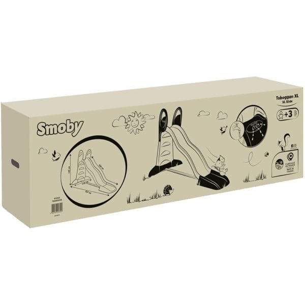 Tobogan Smoby Xl Verde Cu Albastru - Imagine 12